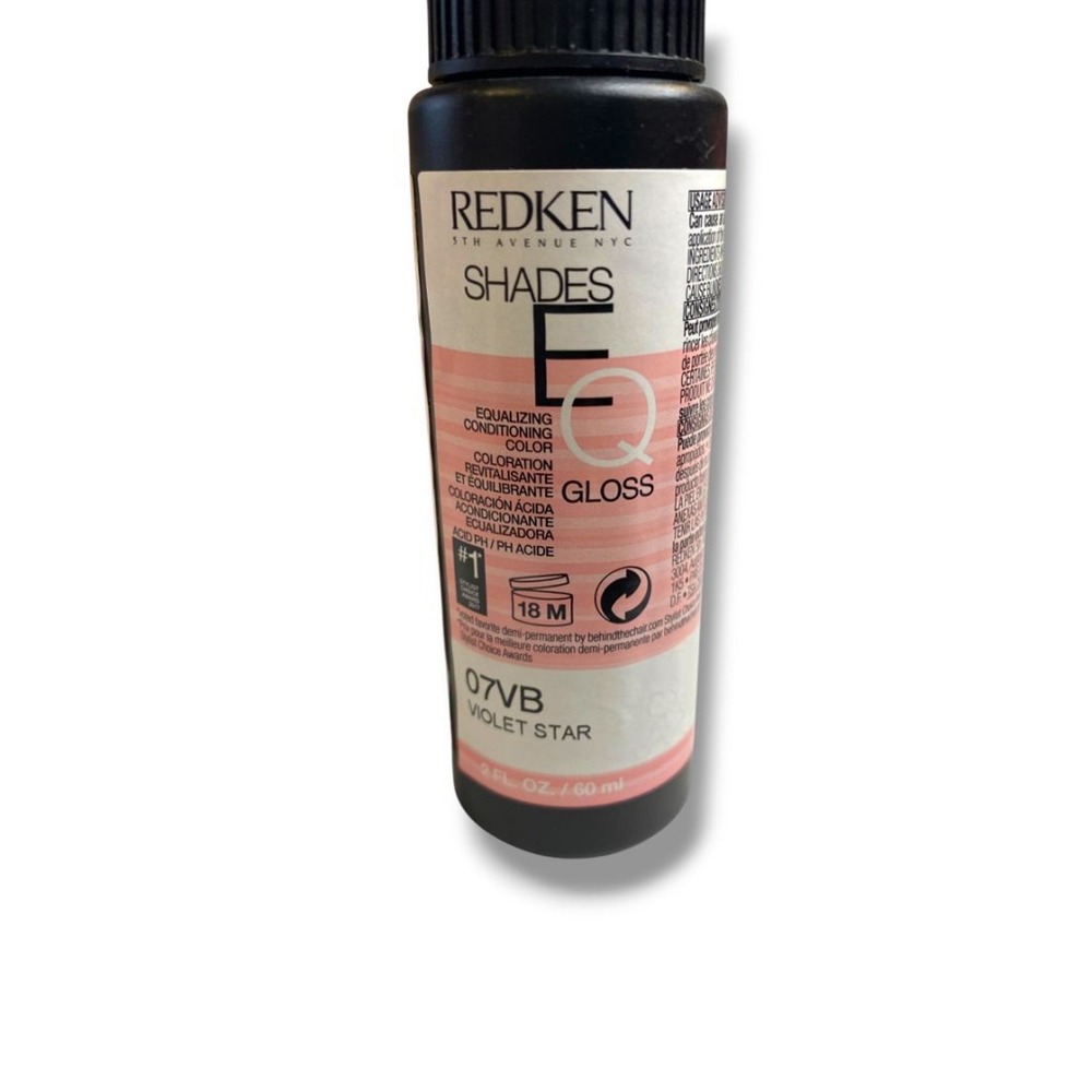Redken New Shades EQ Gloss Equalizing Conditioner 07VB Violet Star 2oz
